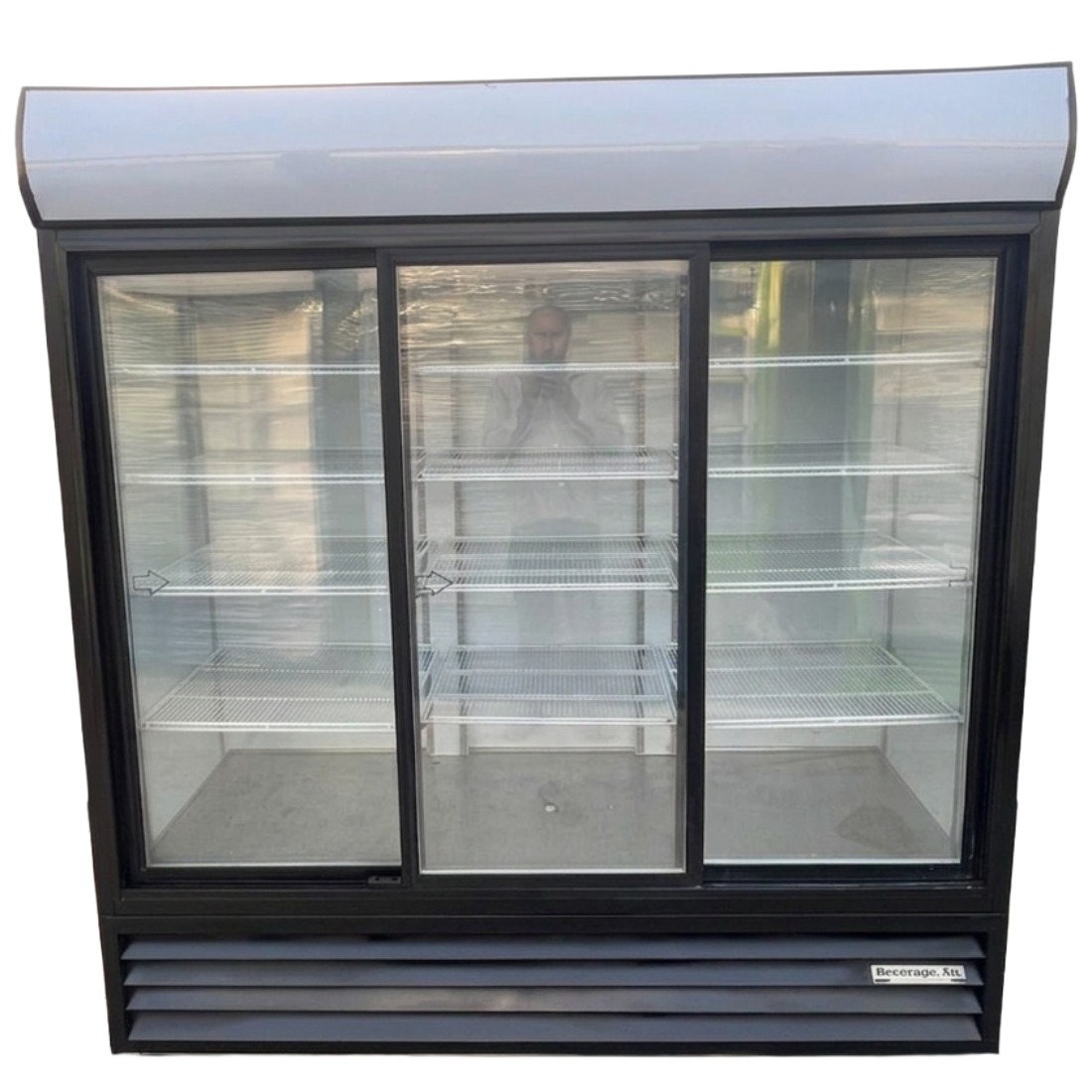 Beverage-Air Triple Sliding Glass Door Display Cooler