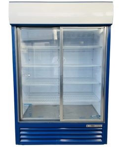 Sanden Intercool Double Sliding Glass Door Display Chiller (Used)