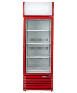 Sanden Intercool Single Door Red Display Chiller (Used)
